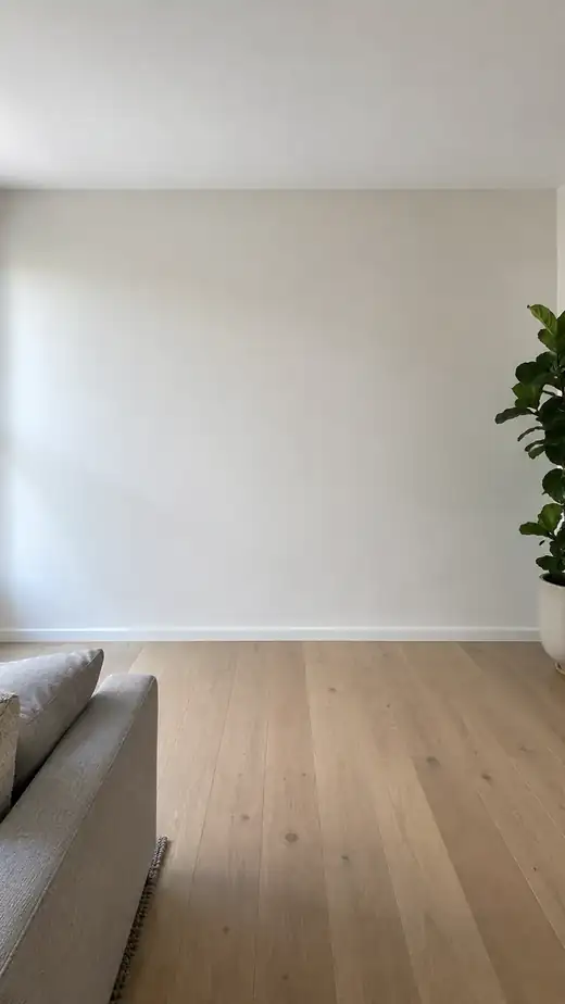 Your living room seen through the camera