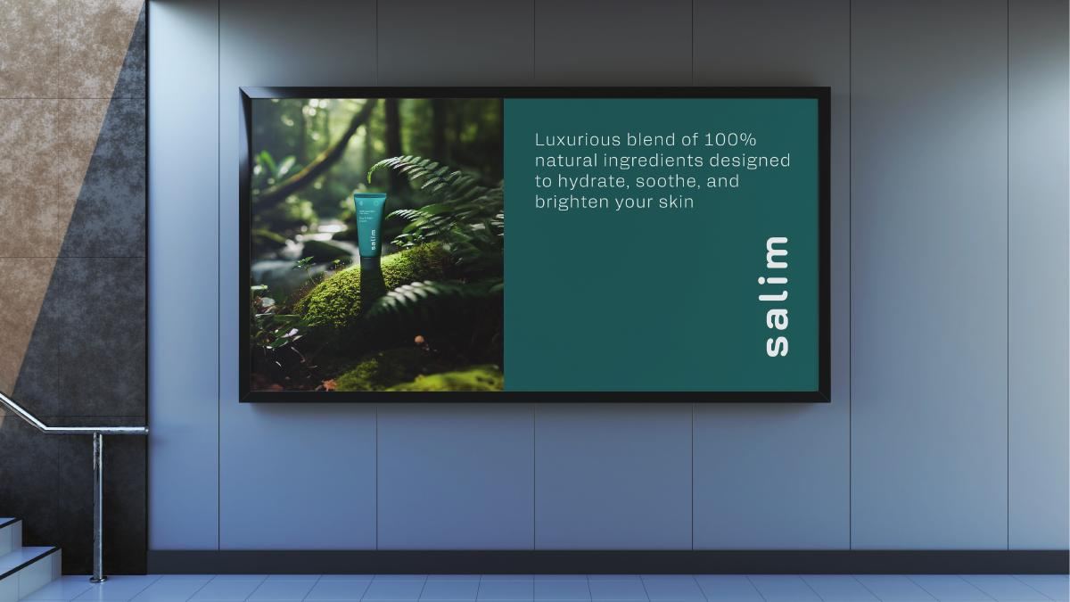 Salim Skin environmental signage